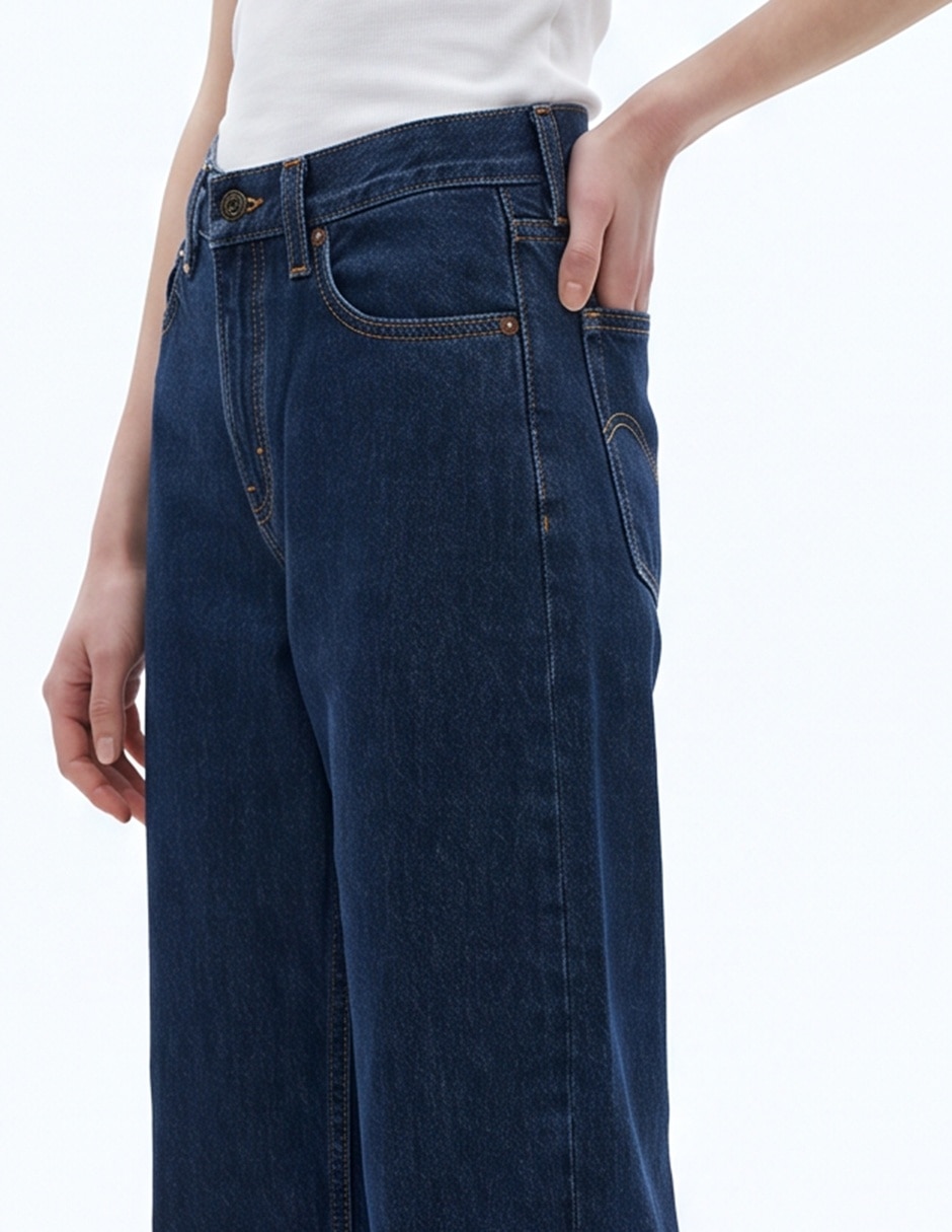 Jeans wide leg para mujer 4