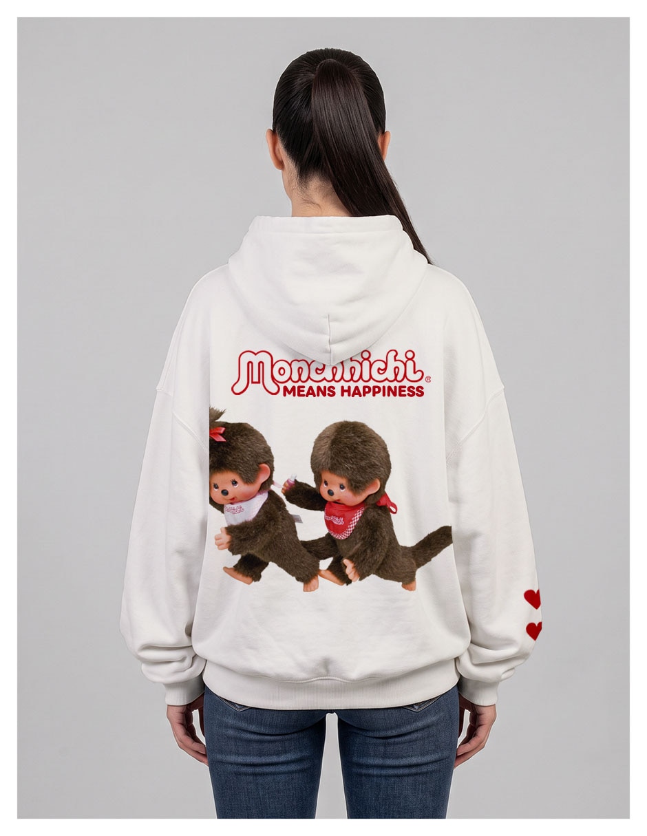 Sudadera con capucha colección caricatura para mujer 2