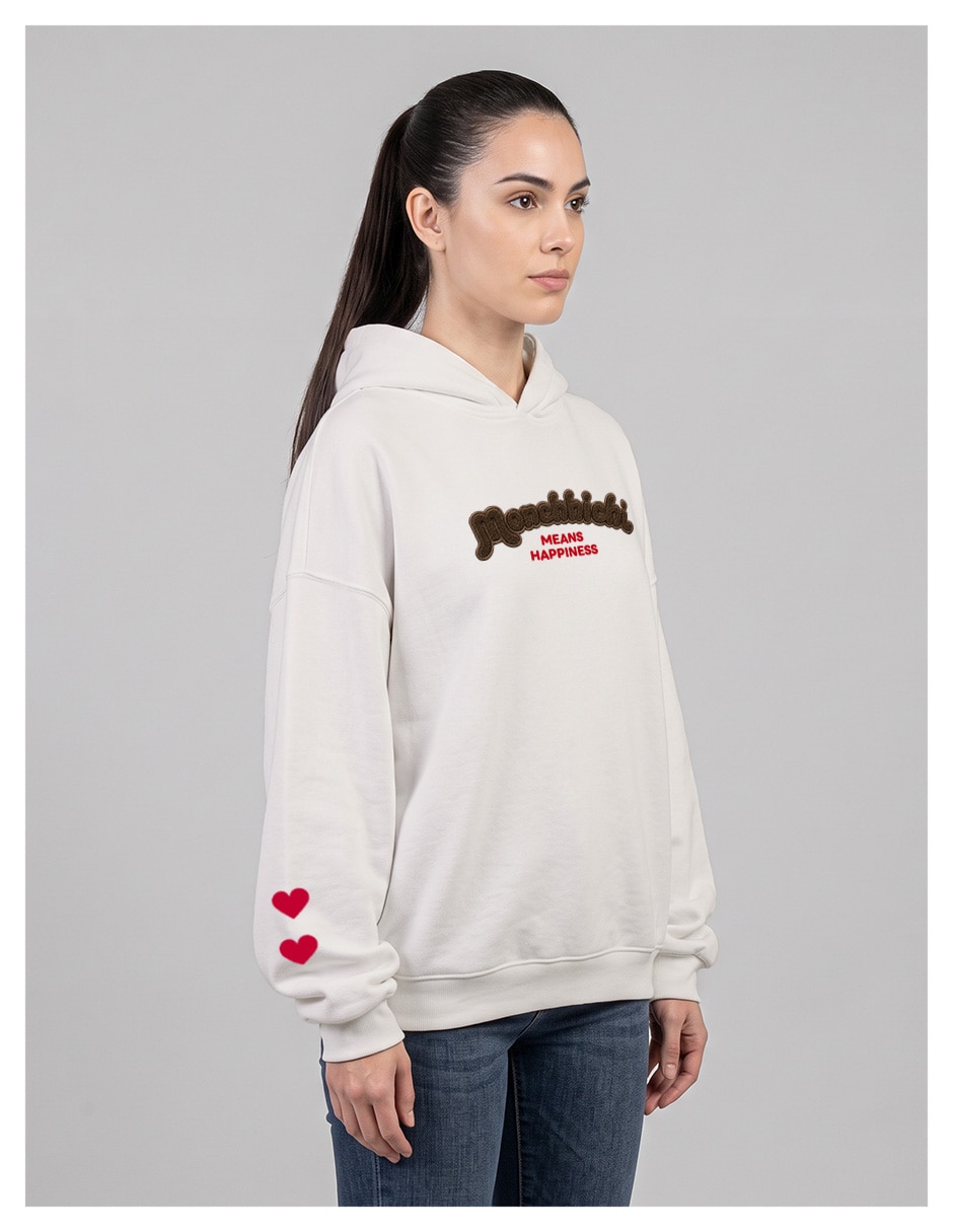 Sudadera con capucha colección caricatura para mujer 3
