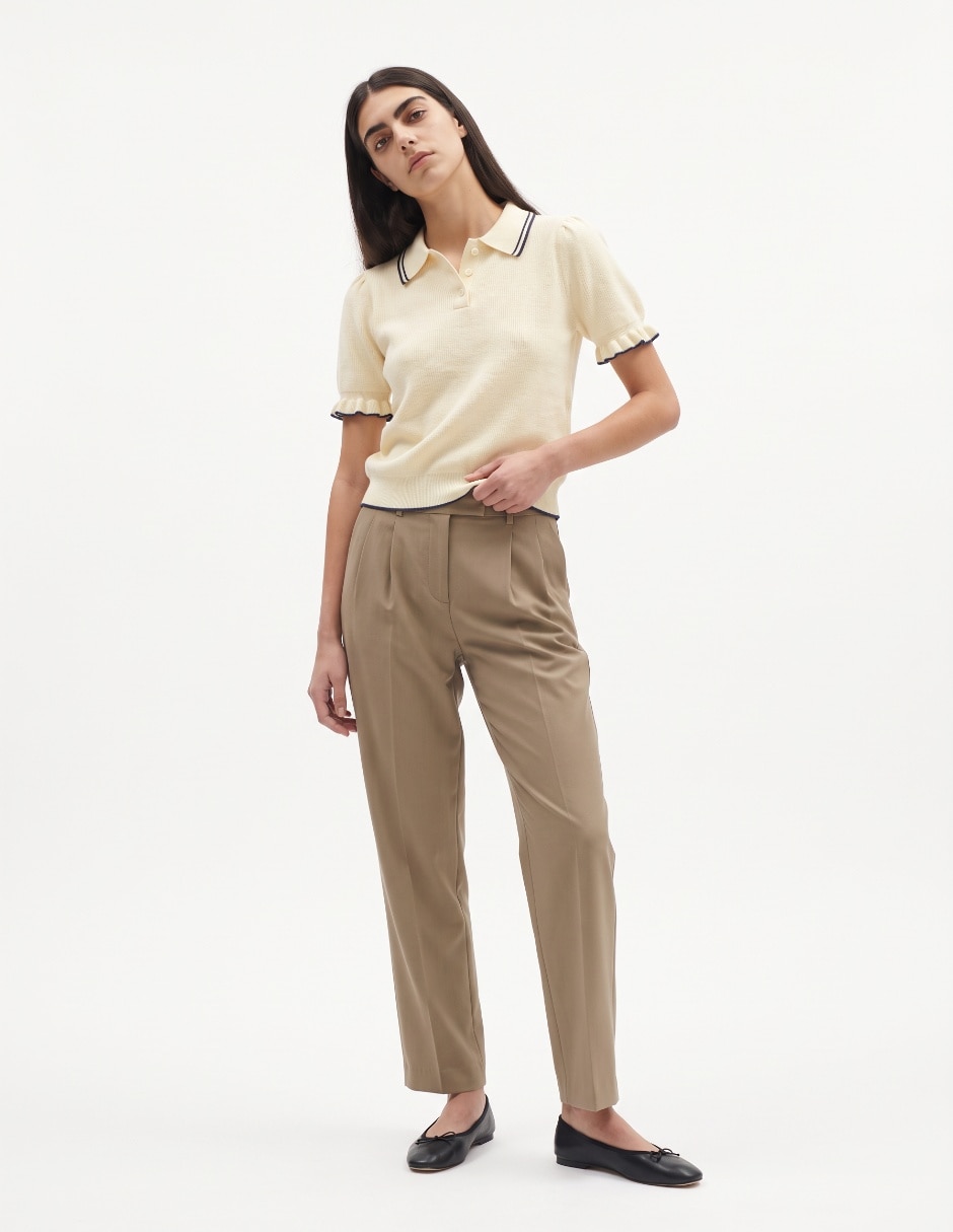 Playera tipo polo para mujer 3