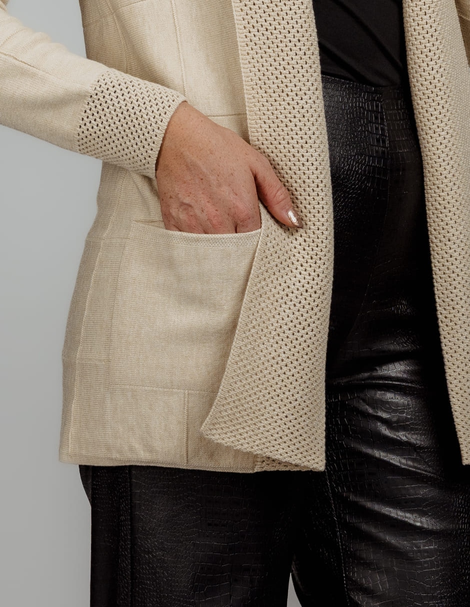 Suéter cuello Abierto para mujer 4