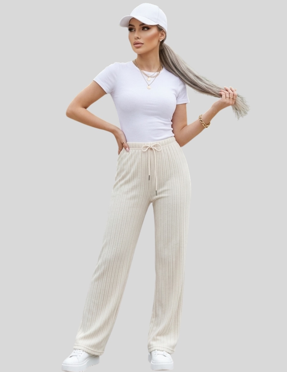 Pantalón recto para mujer 5