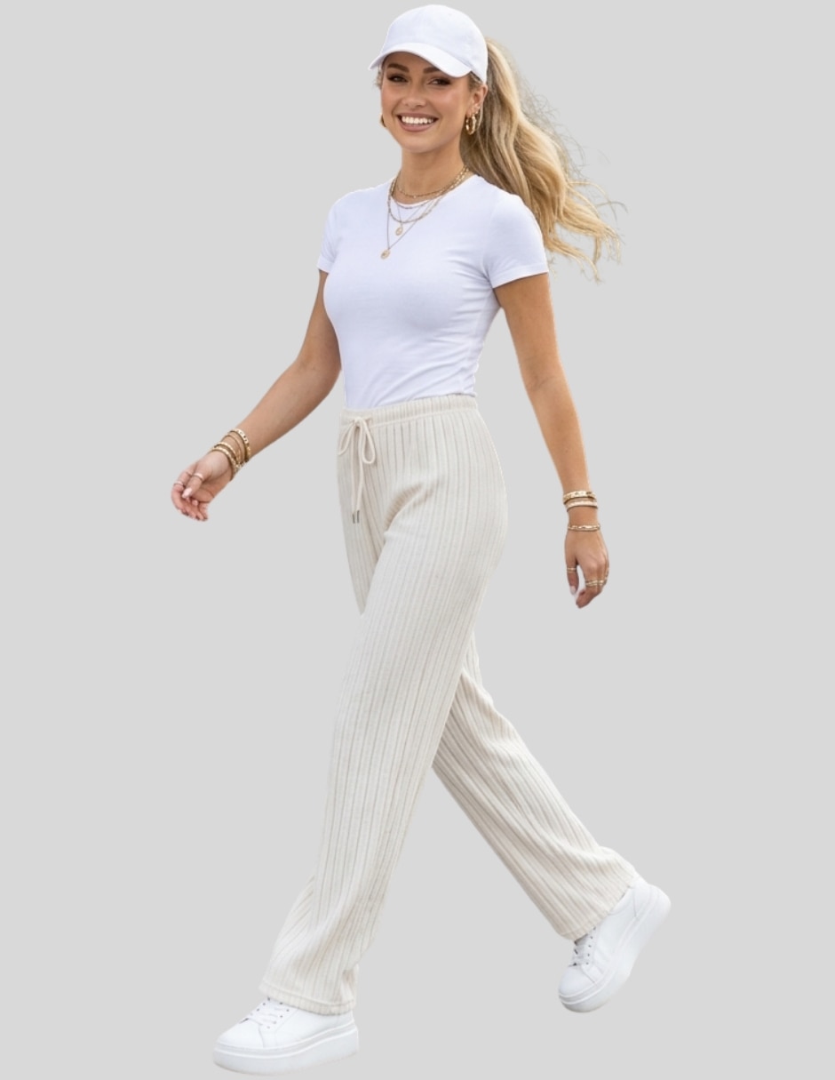 Pantalón recto para mujer 8