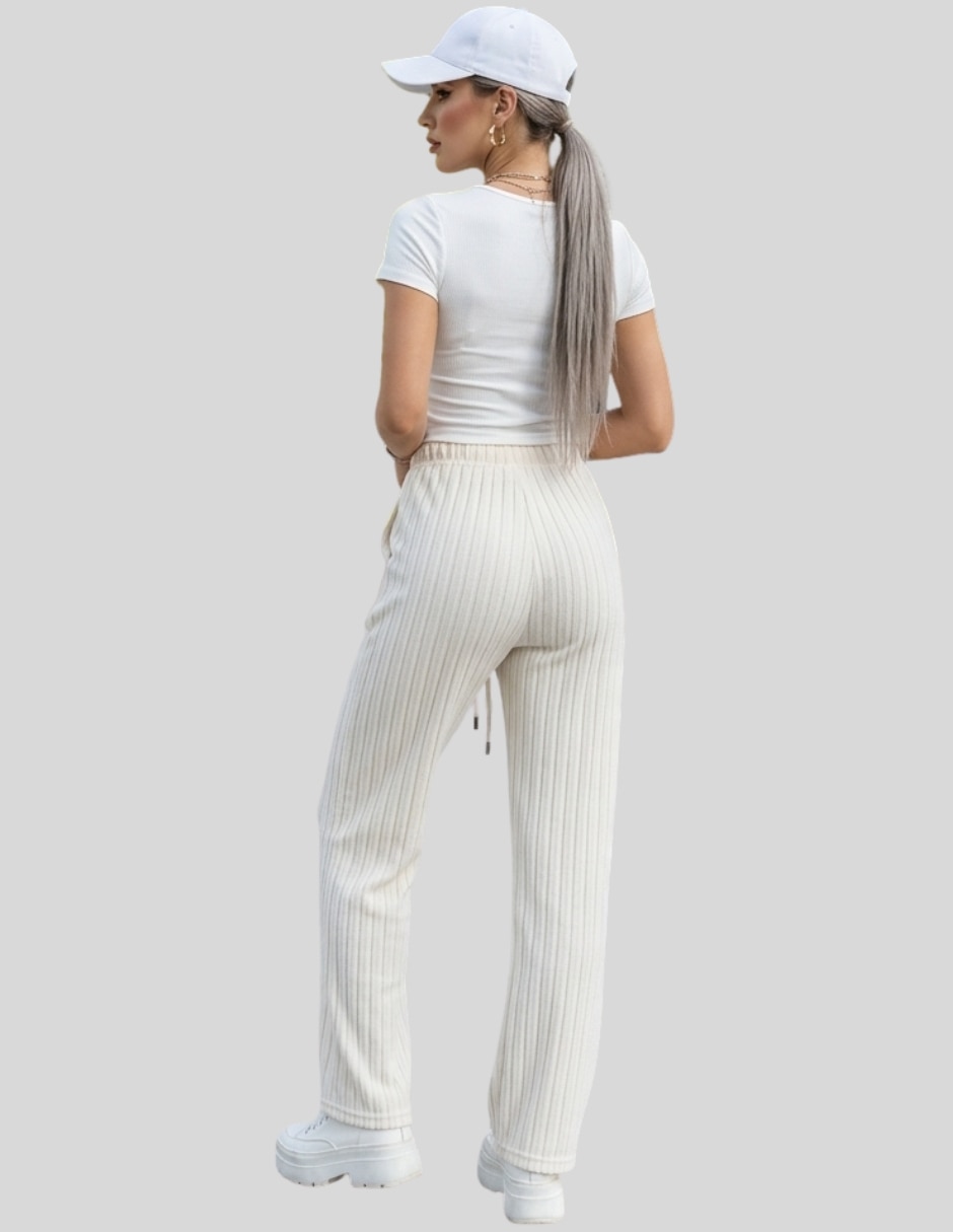 Pantalón recto para mujer 4